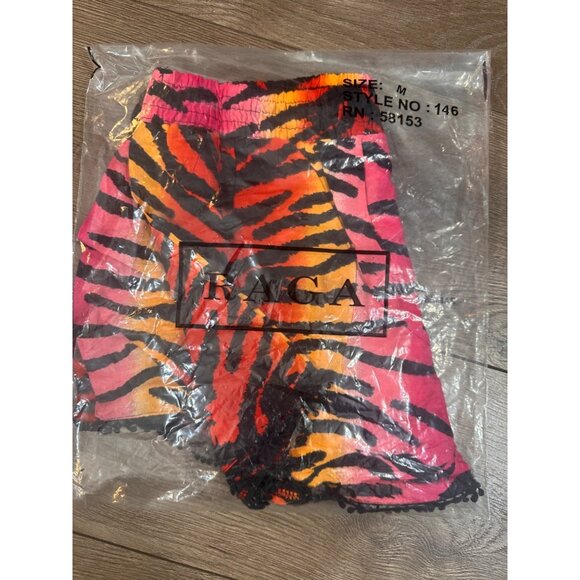 RAGA Anthologies Animal Print Shorts NWT M - Picture 8 of 10